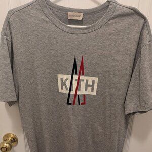 Kith x Moncler Gray Tshirt - Size S